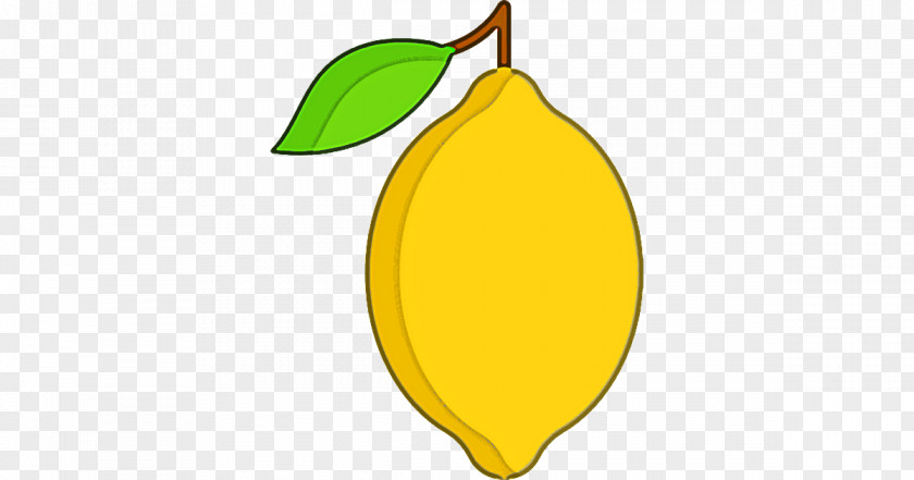 Fruit Plant Leaf Yellow Pear Tree PNG