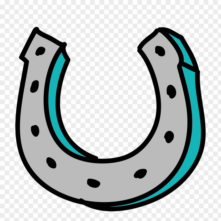 Horseshoe Clip Art Cartoon Image PNG