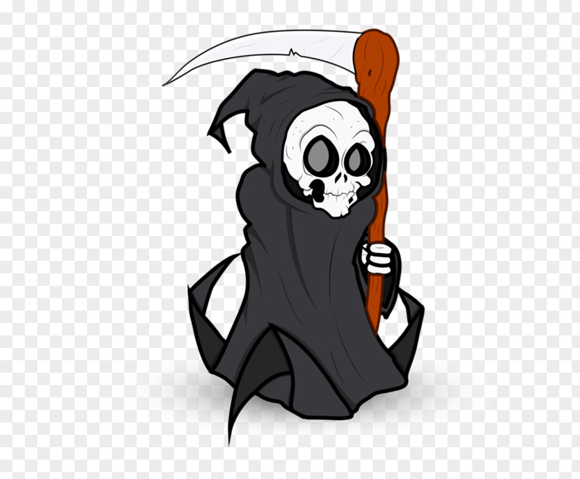 Take The Skull Of Crutch Death Halloween Clip Art PNG