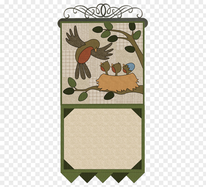 Wooden Hanger Gift Card Animal Bird PNG