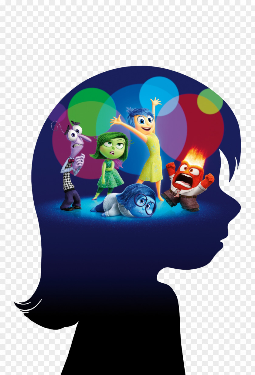 Brain Pixar Emotion Film Poster PNG