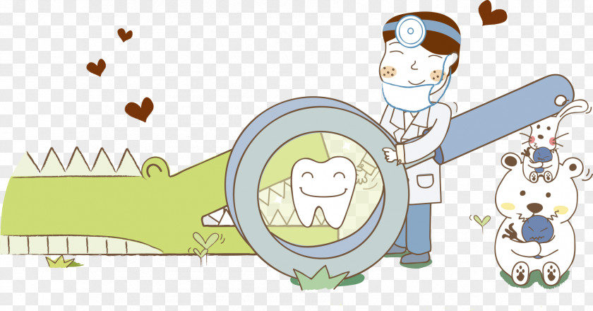 Check Crocodile Teeth To Doctors Tooth Clip Art PNG