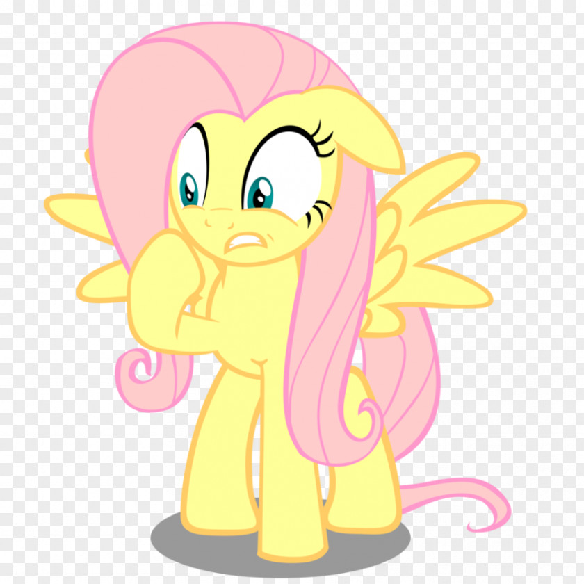 Worried Fluttershy Pony DeviantArt Equestria PNG