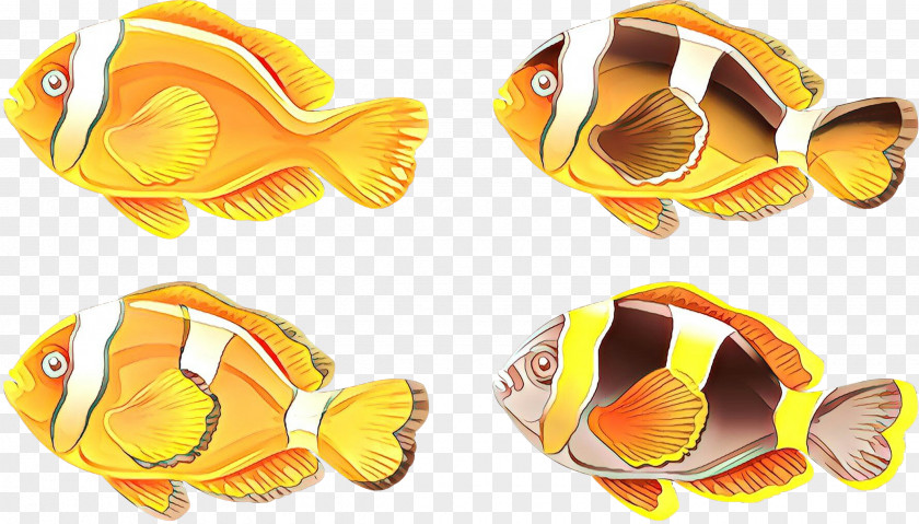 Yellow Butterflyfish PNG