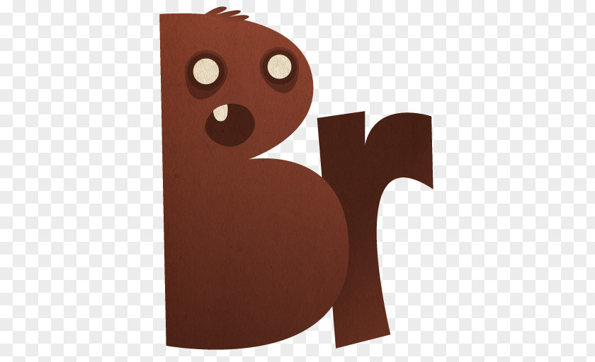 Bridge Mammal Brown Font PNG