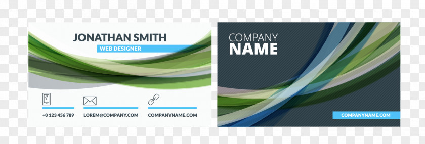Business Cards Brand Font PNG