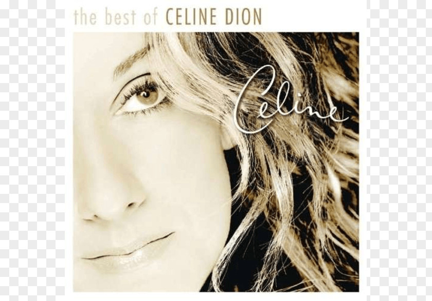 Celine Dion The Best Of All Way... A Decade Song Compact Disc Very Album PNG