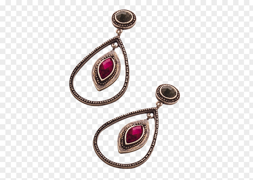 Jewellery Earring Magenta Body Bitxi PNG