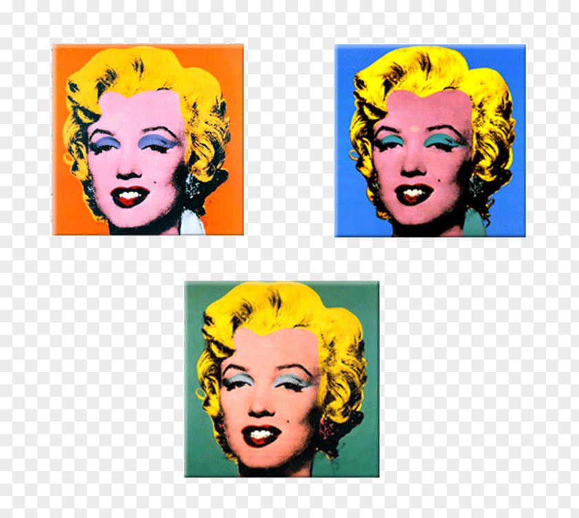 Marilyn Monroe Gold The Andy Warhol Museum Campbell's Soup Cans Modern Art PNG