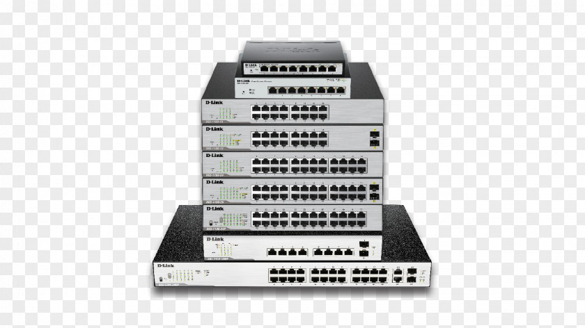 Network Switch Power Over Ethernet IEEE 802.3at D-Link Gigabit PNG
