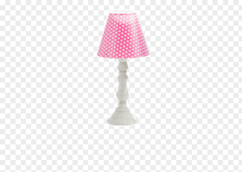 Pink Dotted Lamp Shades M PNG