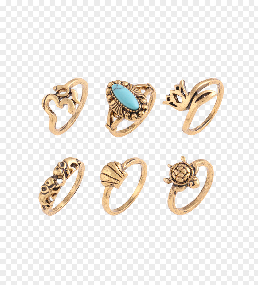 Ring Jewellery Turquoise Gold Necklace PNG