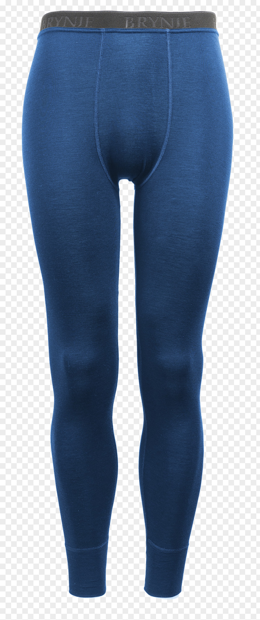 Sky Blue Waist Leggings Cobalt PNG