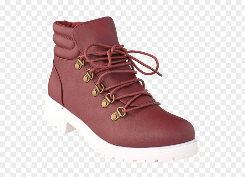 Burgundy High Heel Shoes For Women Shoe Leather Boot Product Walking PNG