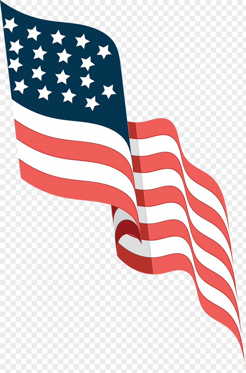 Flag Of The United States Line Meter PNG