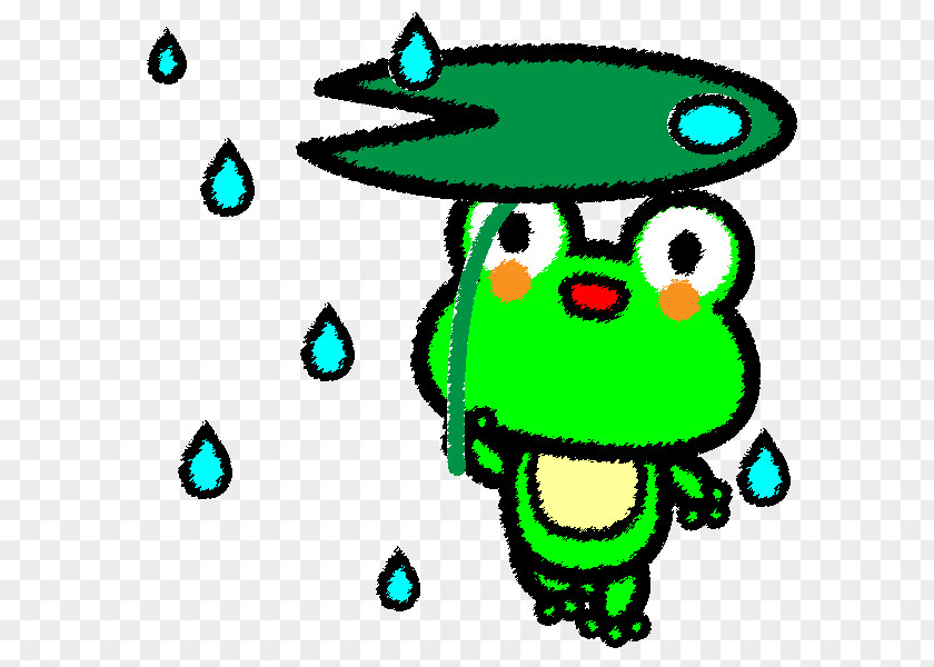 Frog Clip Art Illustration Rain Silhouette PNG