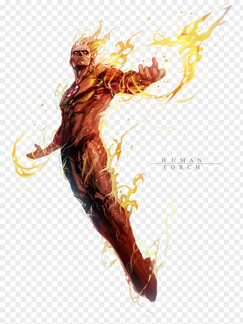 Human Torch Hulk Spider-Man Thing Marvel: Avengers Alliance PNG