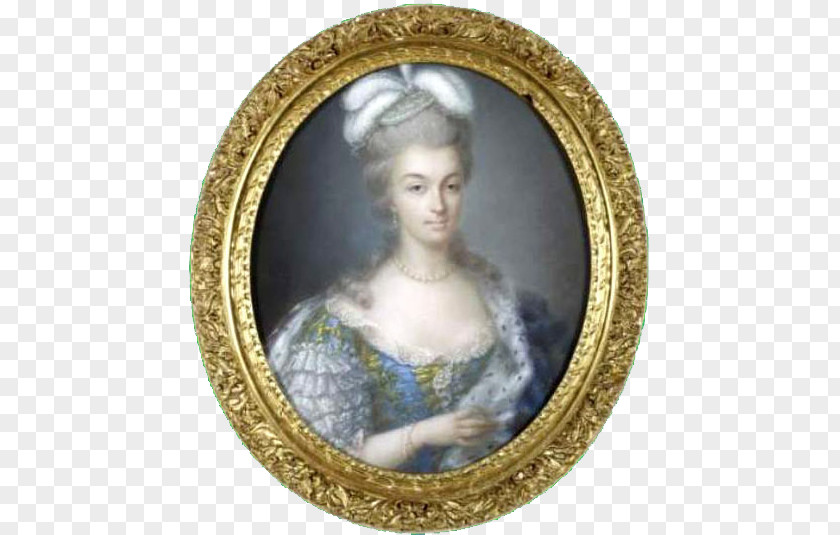 Marie Antoinette Anne Vallayer-Coster Portrait Of Art Miniature PNG