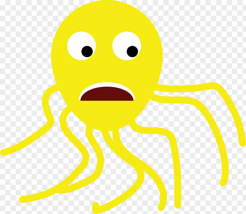 Octopus Emoticon Clip Art PNG