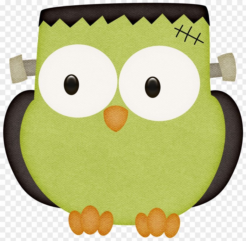 Owl Cute Frankenstein's Monster YouTube Clip Art PNG