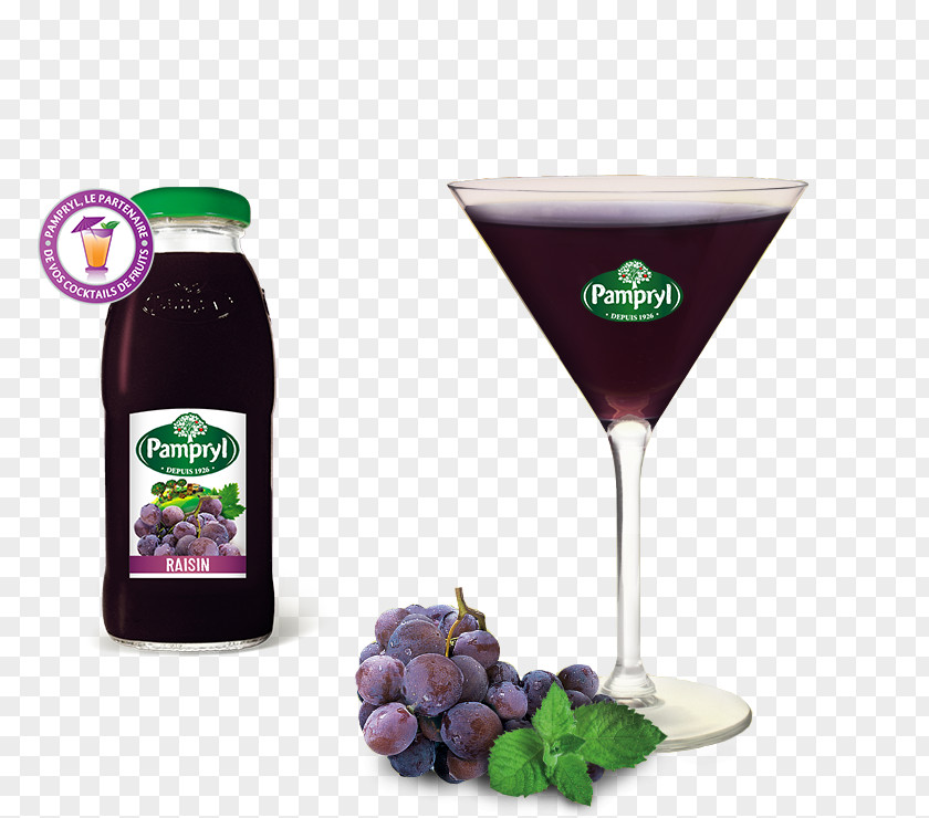 Raisin Pampryl Cocktail Liqueur Alcoholic Drink France PNG