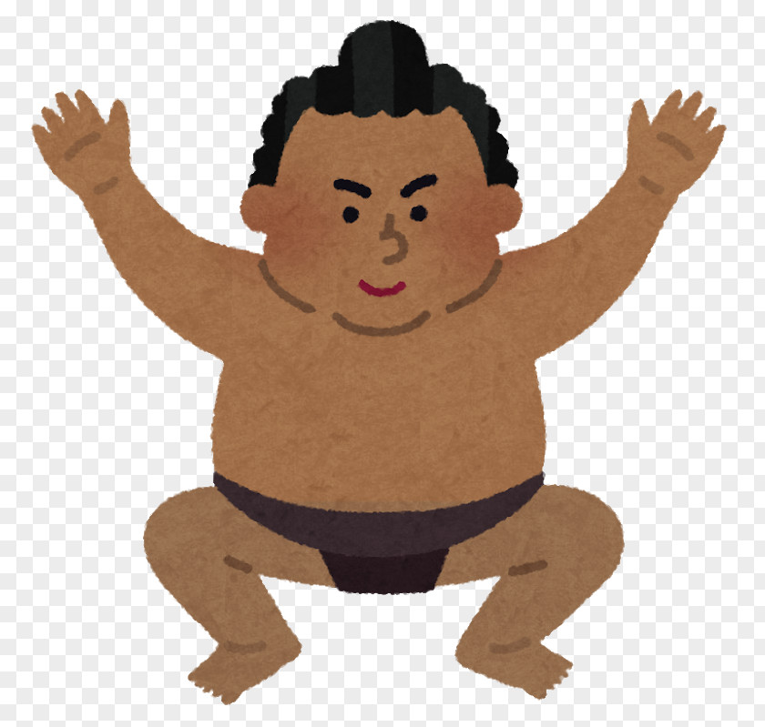 Rikishi Sumo Sekitori いらすとや PNG