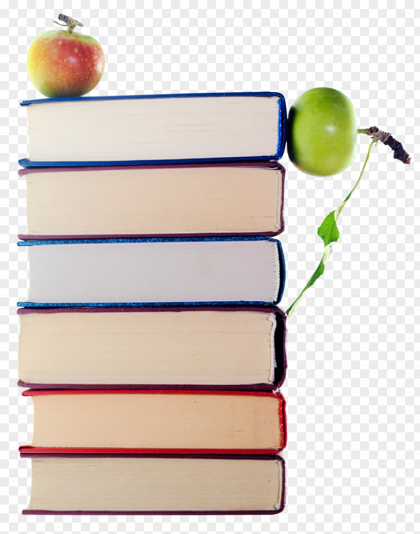 Stack Of Books And Apple IPad 1 Store PNG