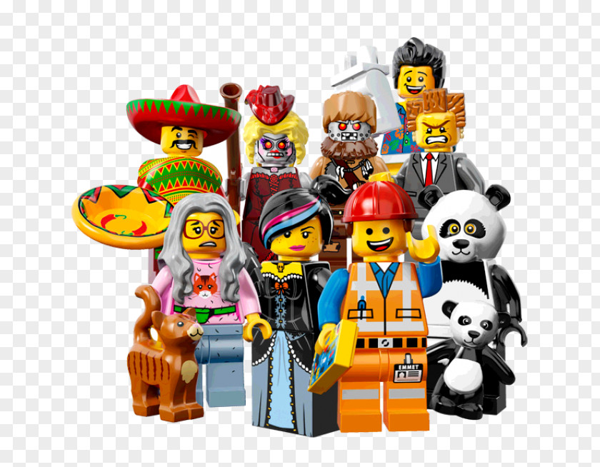 The Lego Movie Minifigures Toy PNG