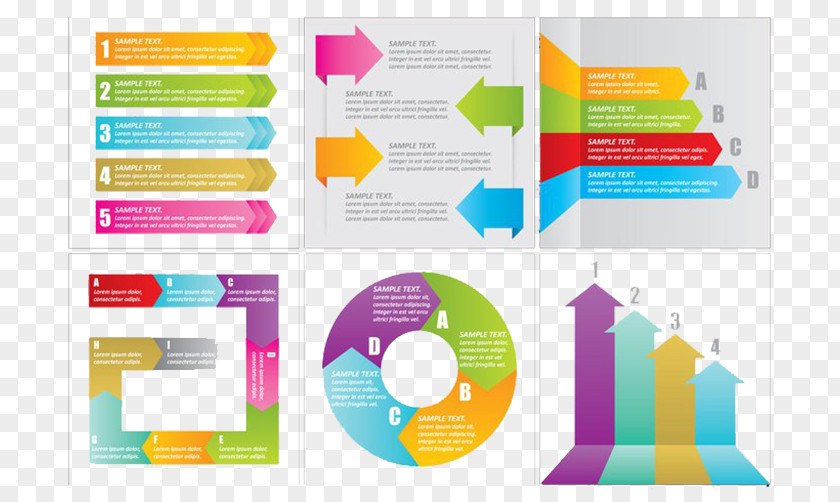 Arrow Data Report Infographic Euclidean Vector PNG