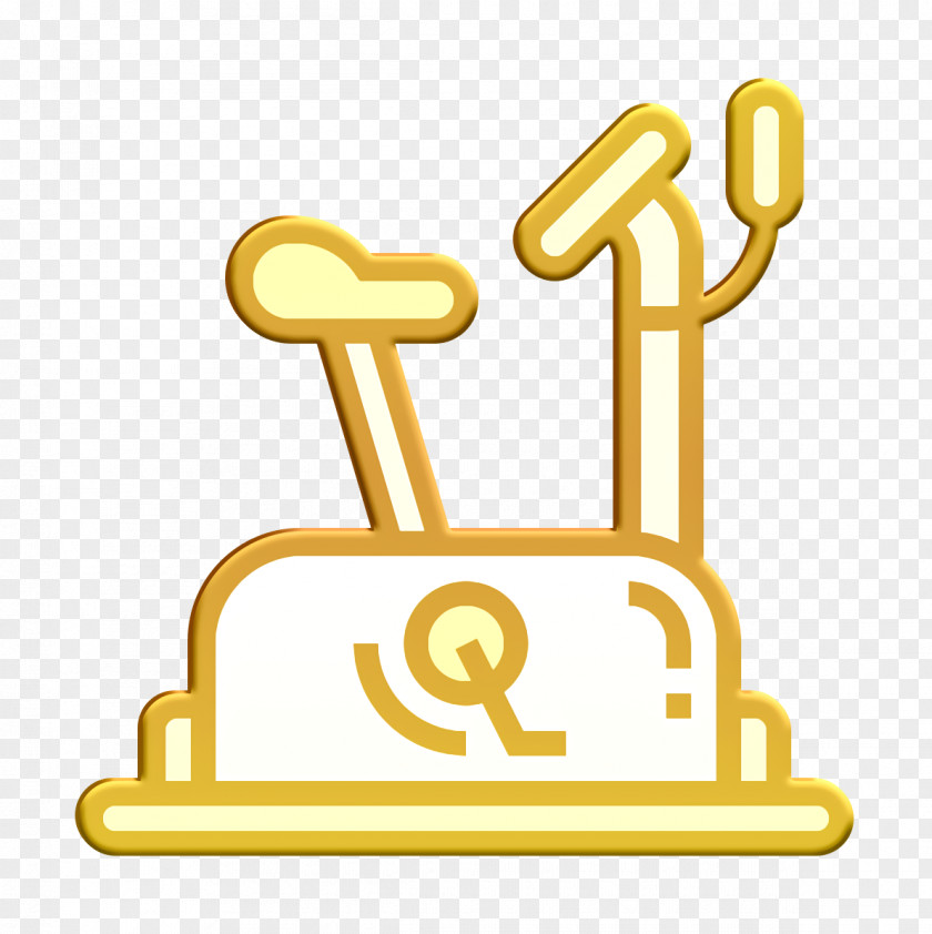 Gym Icon Fitness Stationary Bike PNG