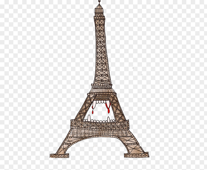 No. 1 Eiffel Tower Vintage Clothing Drawing Desktop Wallpaper PNG
