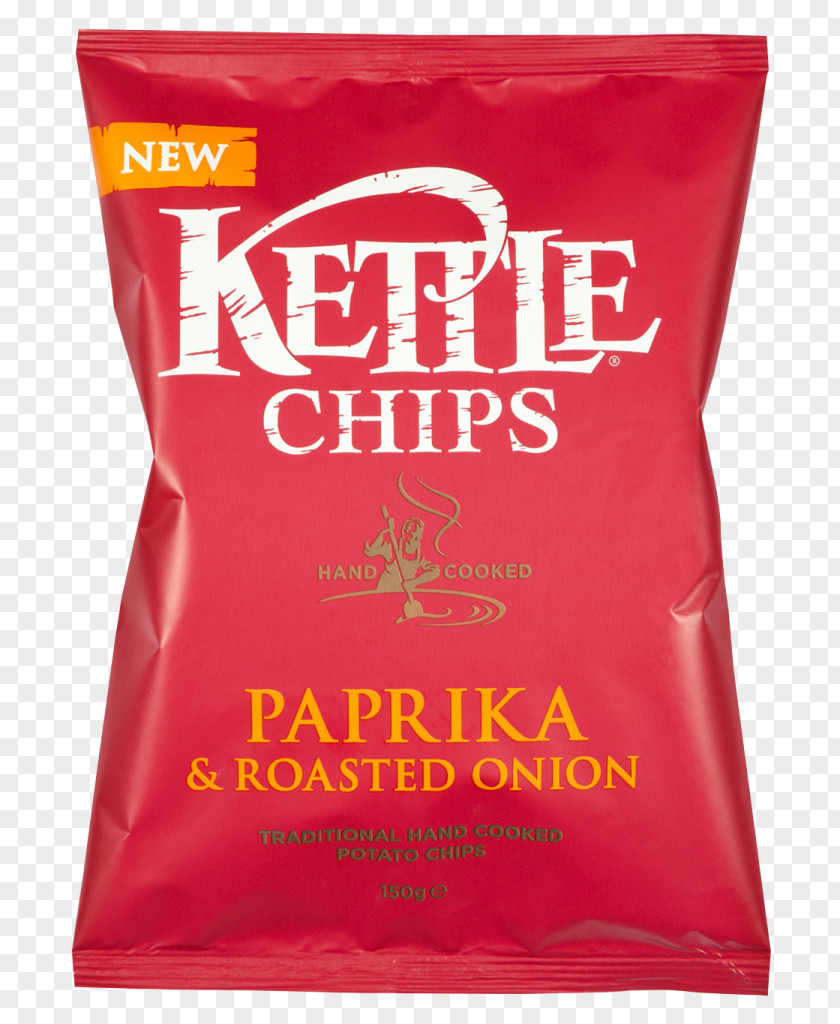 Paprika Flavour Potato Chip Kettle Foods Black Pepper Sea Salt PNG