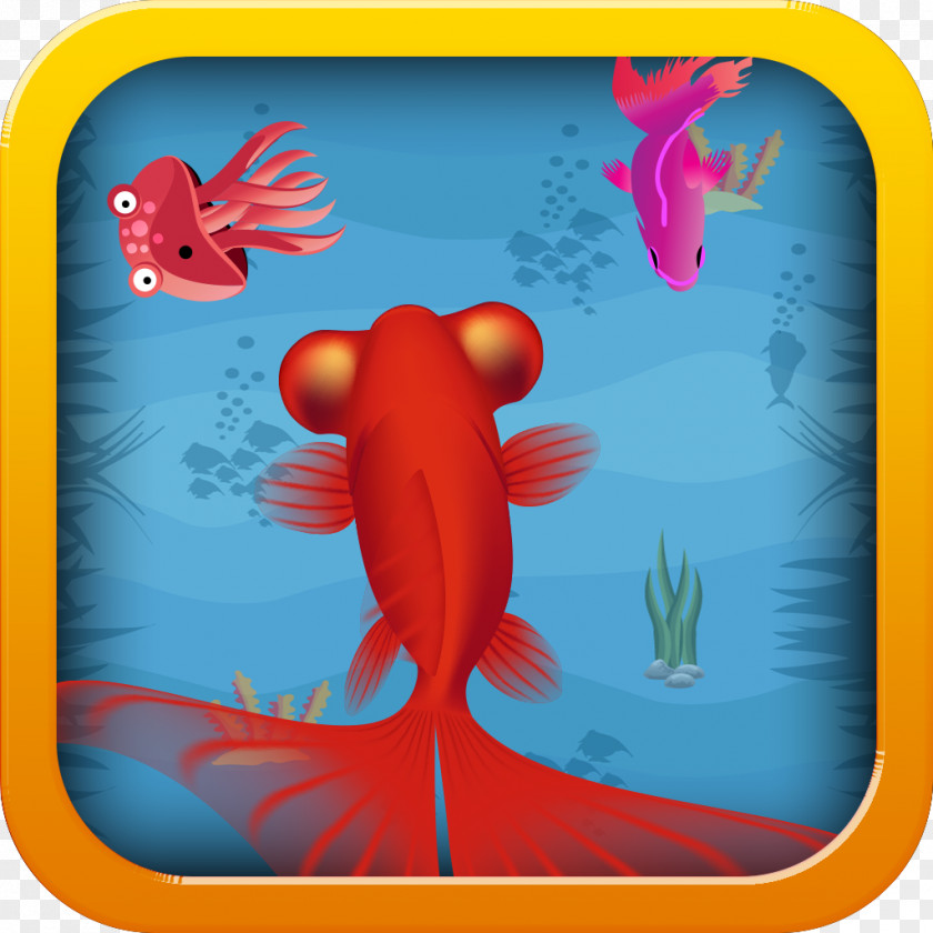 Swimming Fish Marine Biology Cartoon PNG