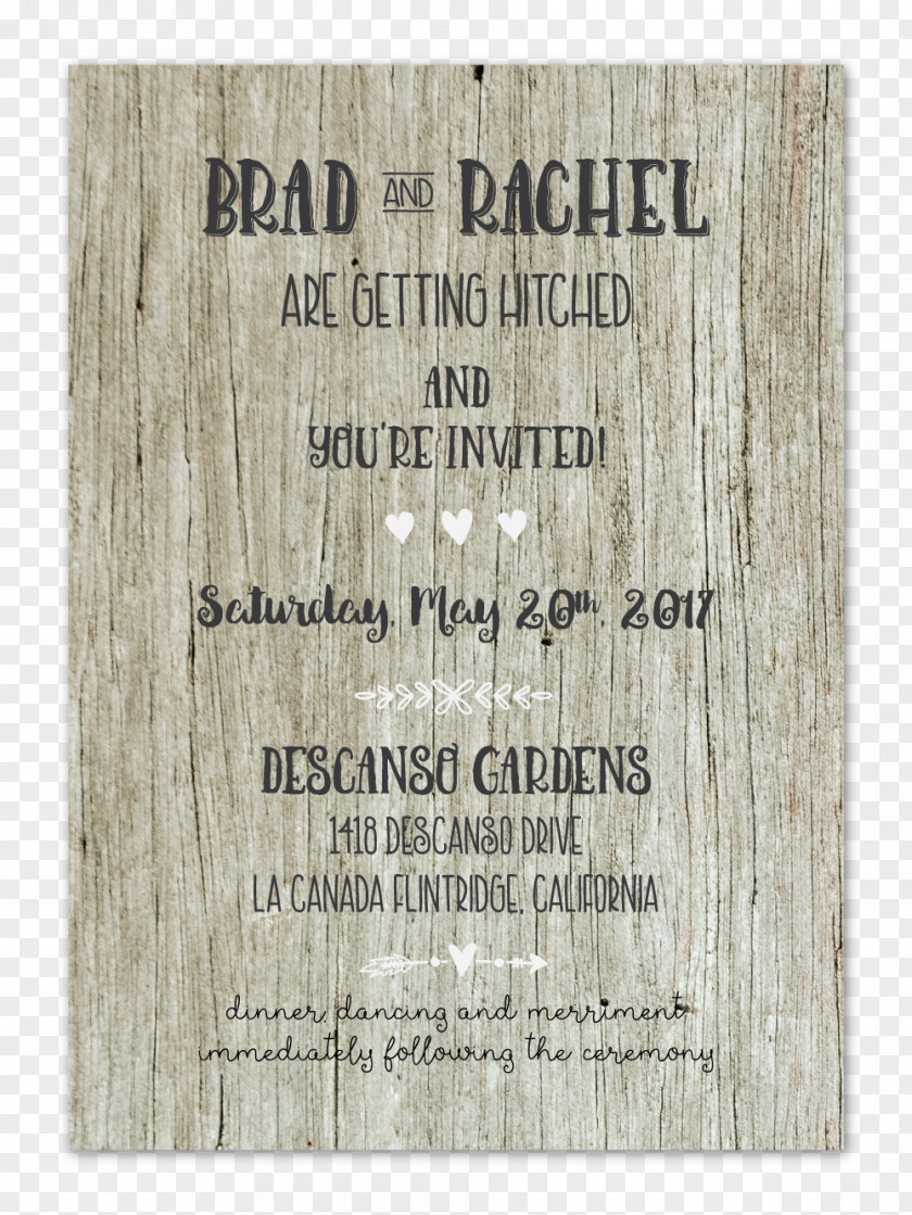 Wedding Invitation Paper Wood /m/083vt Font PNG