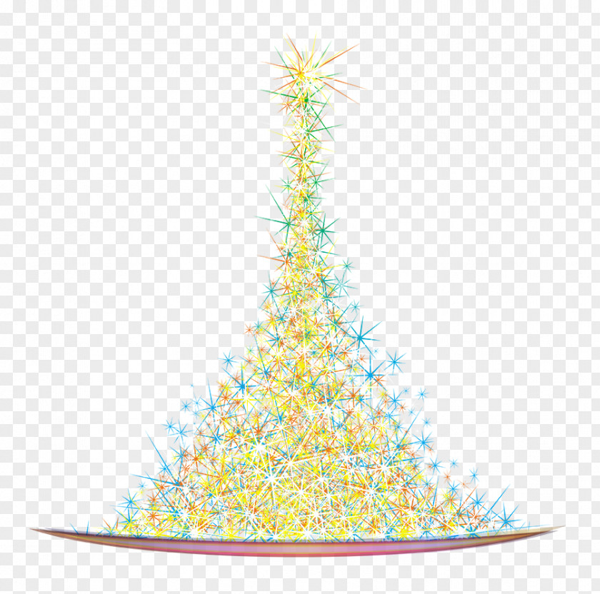Creative Christmas Tree Spruce Fir Ornament PNG