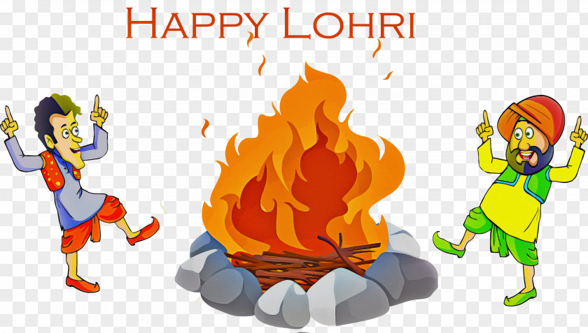 Lohri Happy PNG
