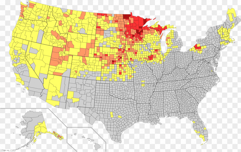 Map Swedish Americans Sweden Nebraska Swedes PNG