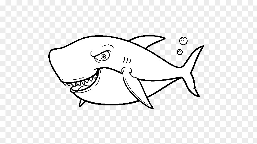 Peixe Espada Em Ingles Great White Shark Drawing Coloring Book Illustration PNG