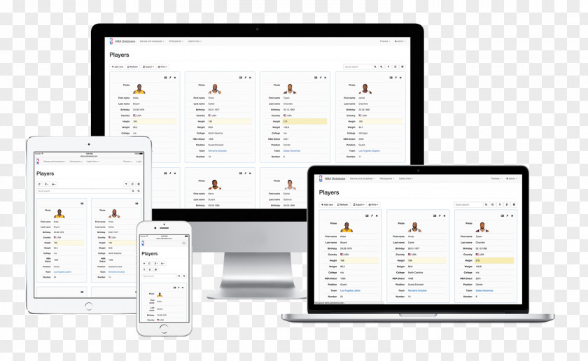 Responsive Grid Builder Firebird Computer Software Database Open-source PNG