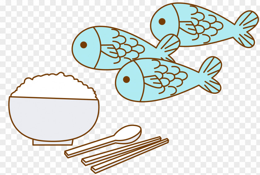 Rice Fish Vector Material Clip Art PNG