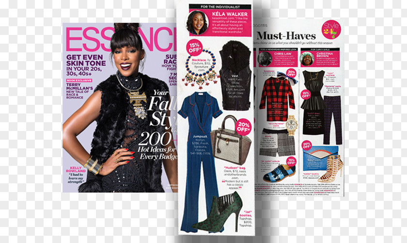 Shaddow Fashion Magazine Essence Page Layout Beauty PNG