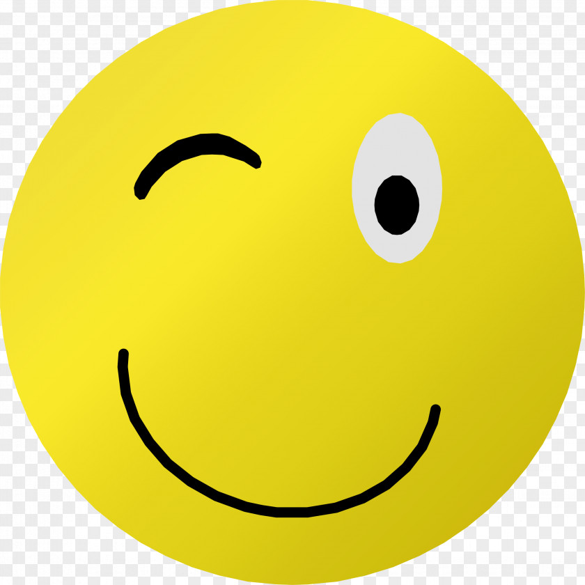 Smile Wink Smiley Emoticon Clip Art PNG