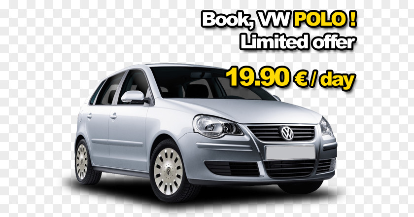 VW POLO Volkswagen Polo GTI Compact Car Alloy Wheel PNG