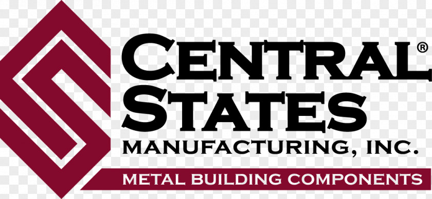 Building Central States Manufacturing Logo Metal Roof PNG