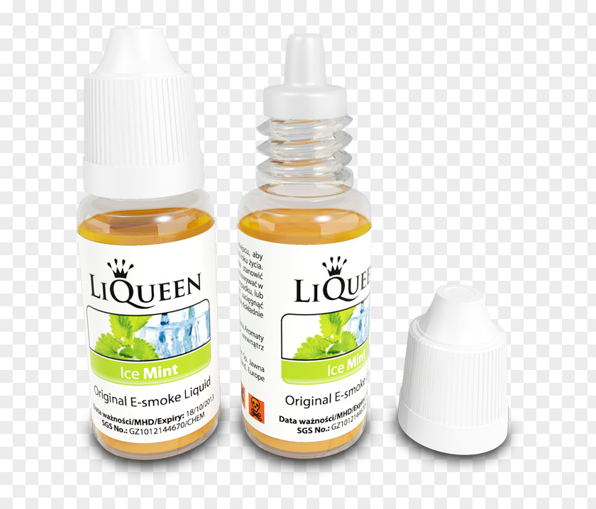 Fresh Mint Electronic Cigarette Tar Tobacco Smoking Liquid PNG