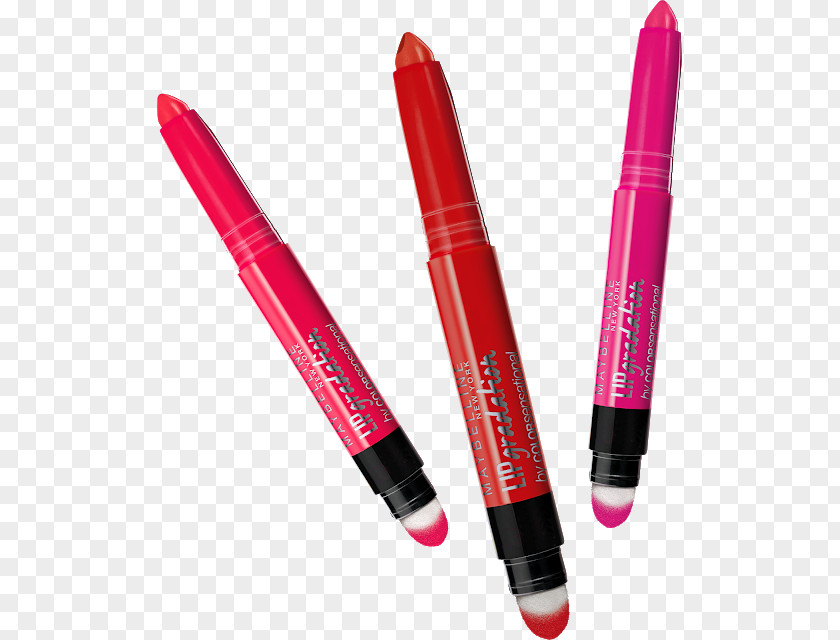 Lipstick Maybelline Color Gradient Ombré PNG