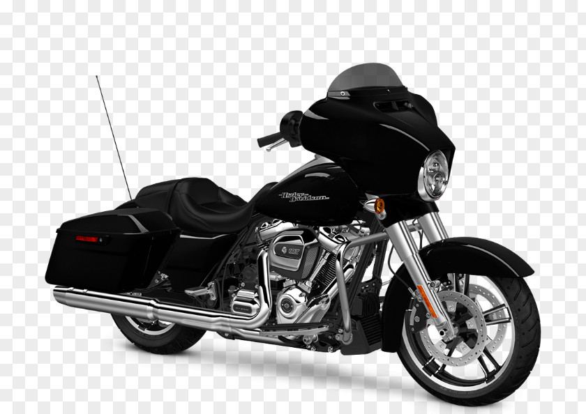 Motorcycle Harley-Davidson Street Glide Touring PNG
