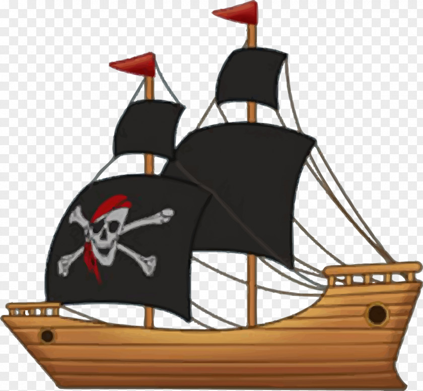 Pirate Ship Sailing Piracy Clip Art PNG