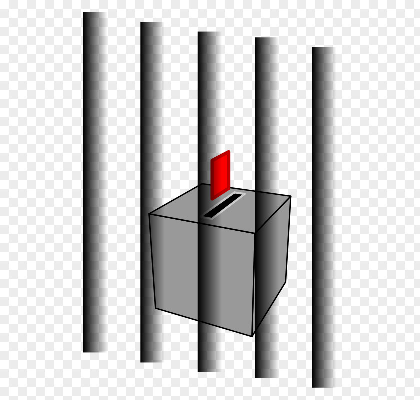 Prison Bars Pictures Ballot Box Voting Clip Art PNG