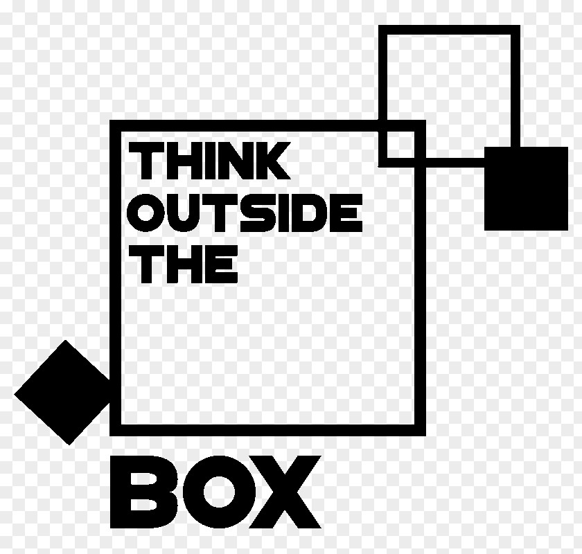 Think Outside The Box Logo Brand Technology Angle Font PNG